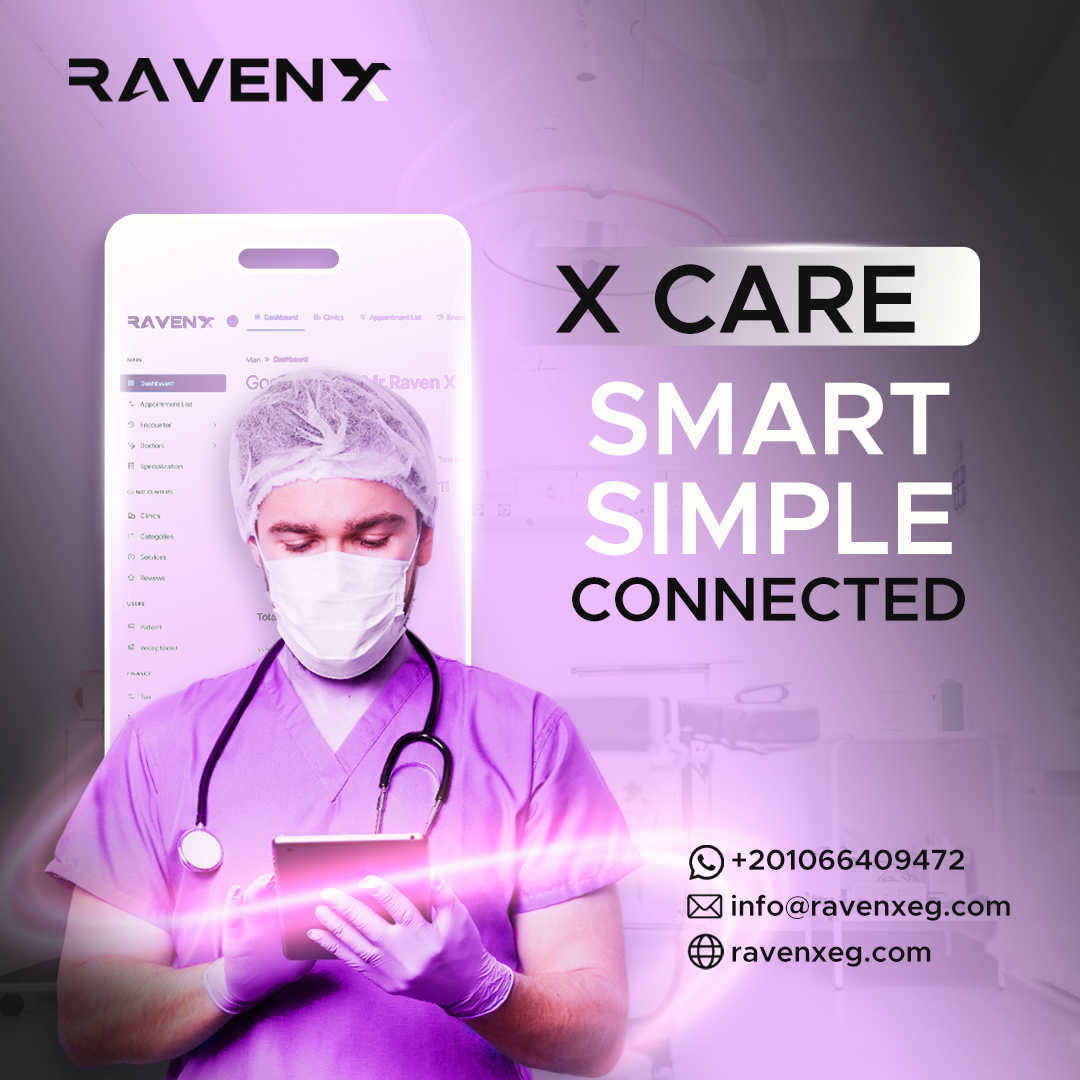 X Care CMS – Complete Clinic Management System by Raven X